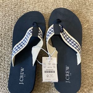 Brand new size 7 J Crew flip flops